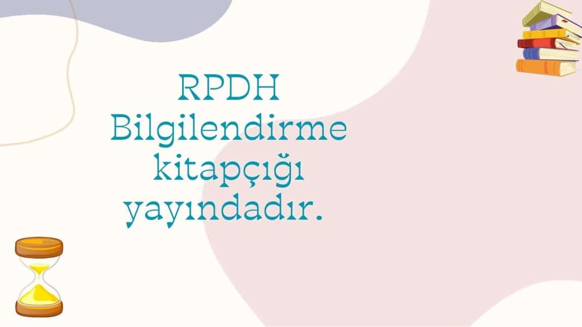 RPDH Bilgilendirme Kitapçığı